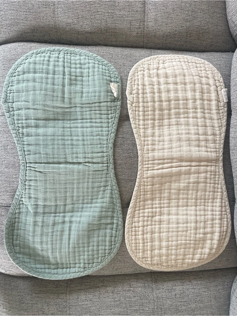 Mushie Organic Cotton Burp Cloths